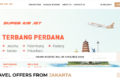 インドネシアの新LCC、スーパーエアジェットが公式サイトを開設